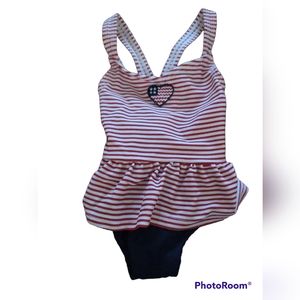 Koala Kids Red White and Blue Bathing Suit Size 6/9 Months Beach Vacation